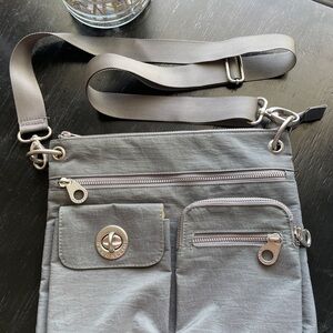 Baggallini Gray Crossbody Bag